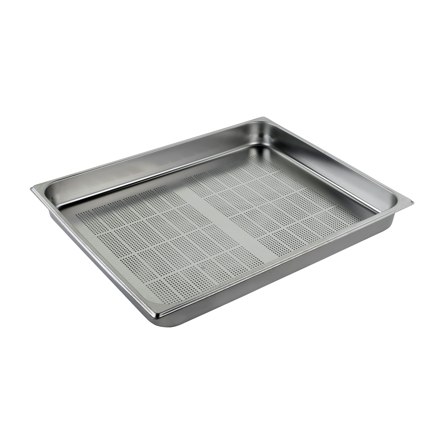Bac gastronorme perforé GN 2/1 - 65 en inox | REDFOX - GND 2/1-65