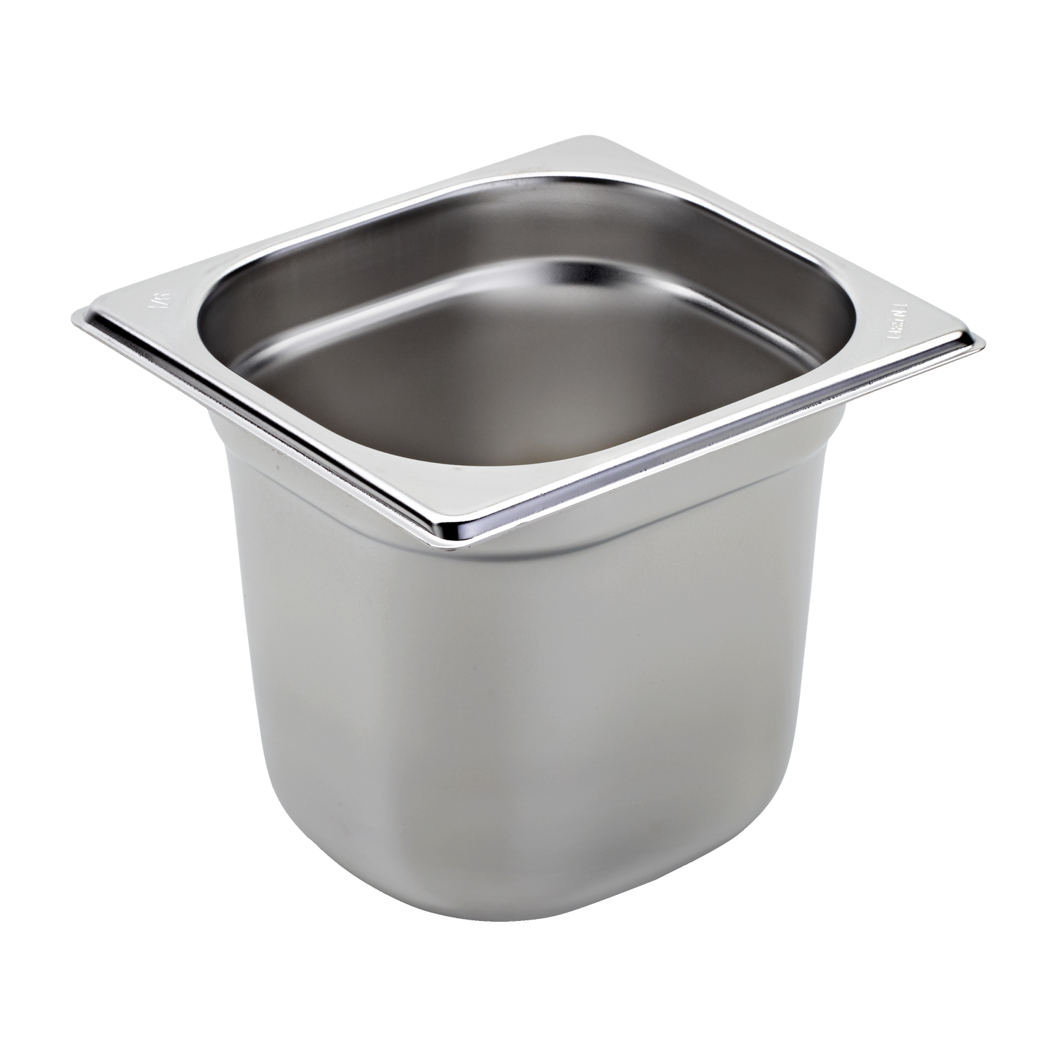 Bac gastronorme GN 1/6 - 150 en inox | REDFOX - GN 1/6-150