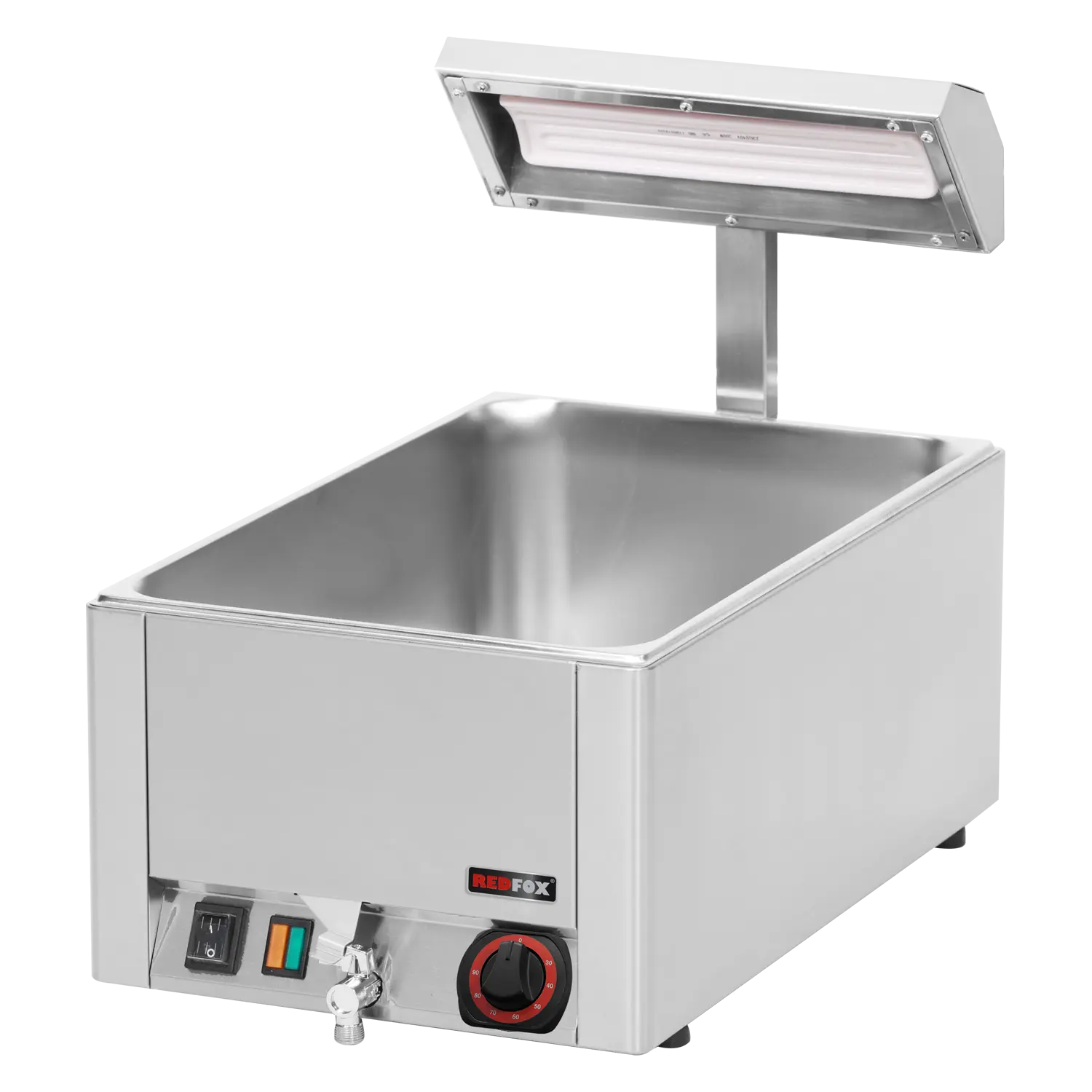 Chauffe-frites chauffage haut et bas lampe céramique | REDFOX - BMV 1115 + IL3