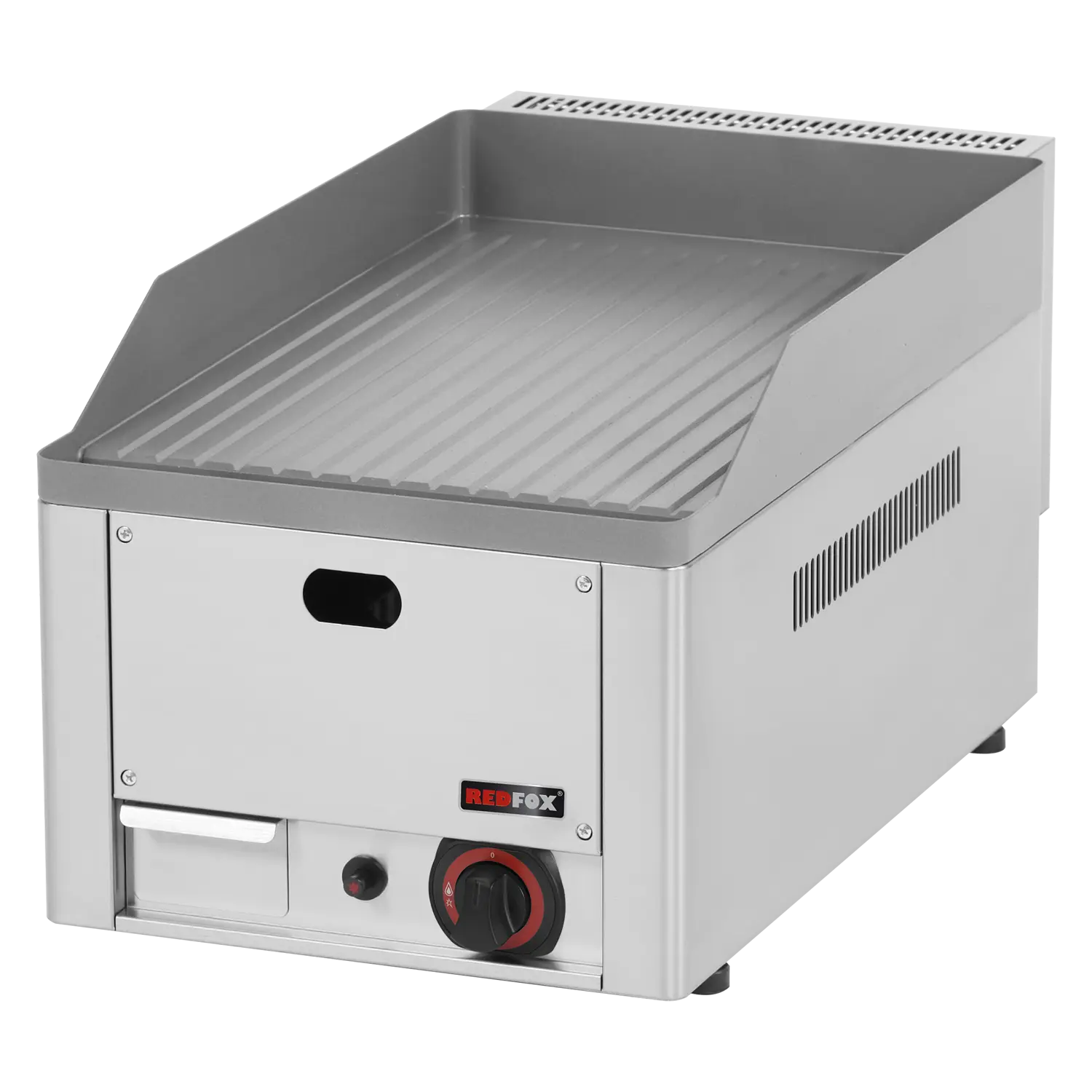 Plaque de cuisson 32x48 à gaz nervurée TOP | REDFOX - FTR 30 G