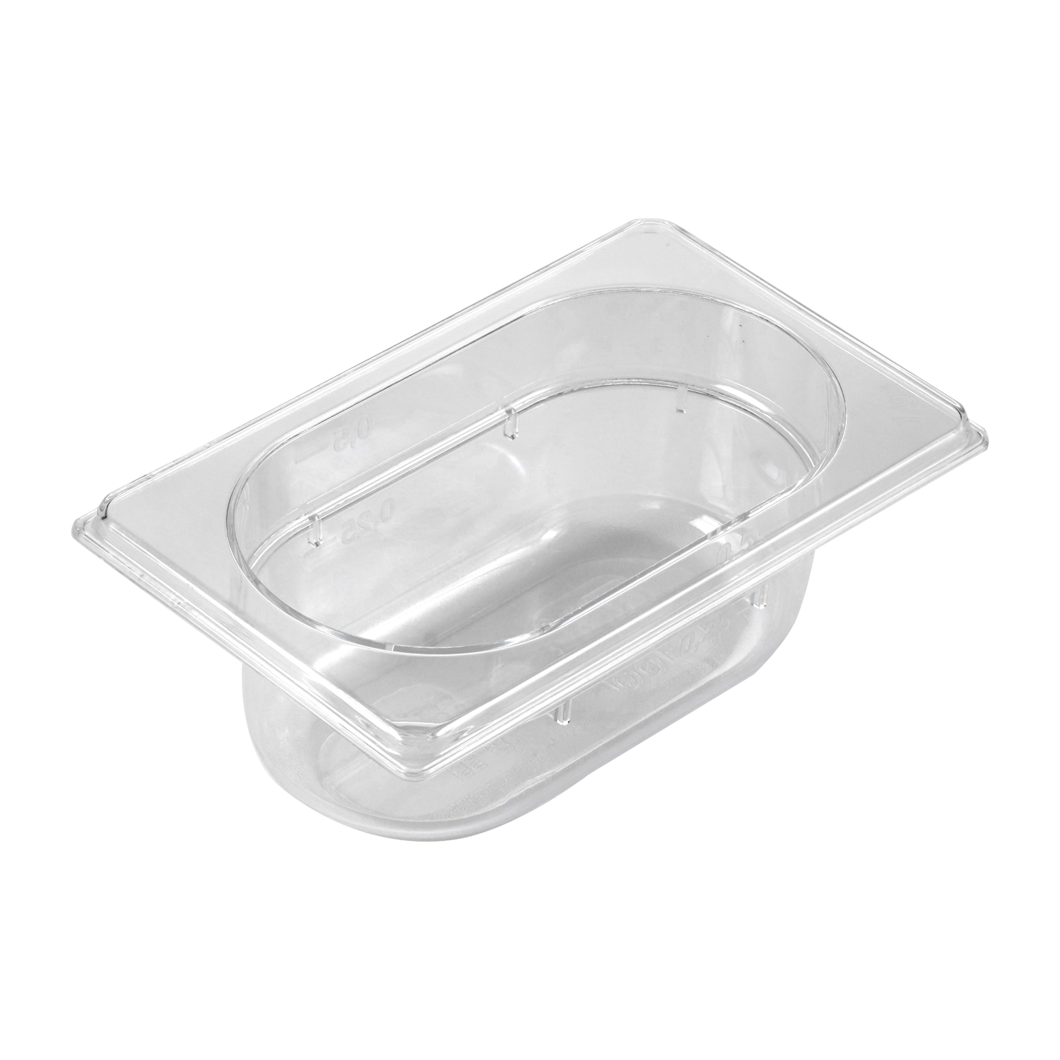 Bac gastronorme GN 1/9 - 65 en polycarbonate | REDFOX - GNP 1/9-65