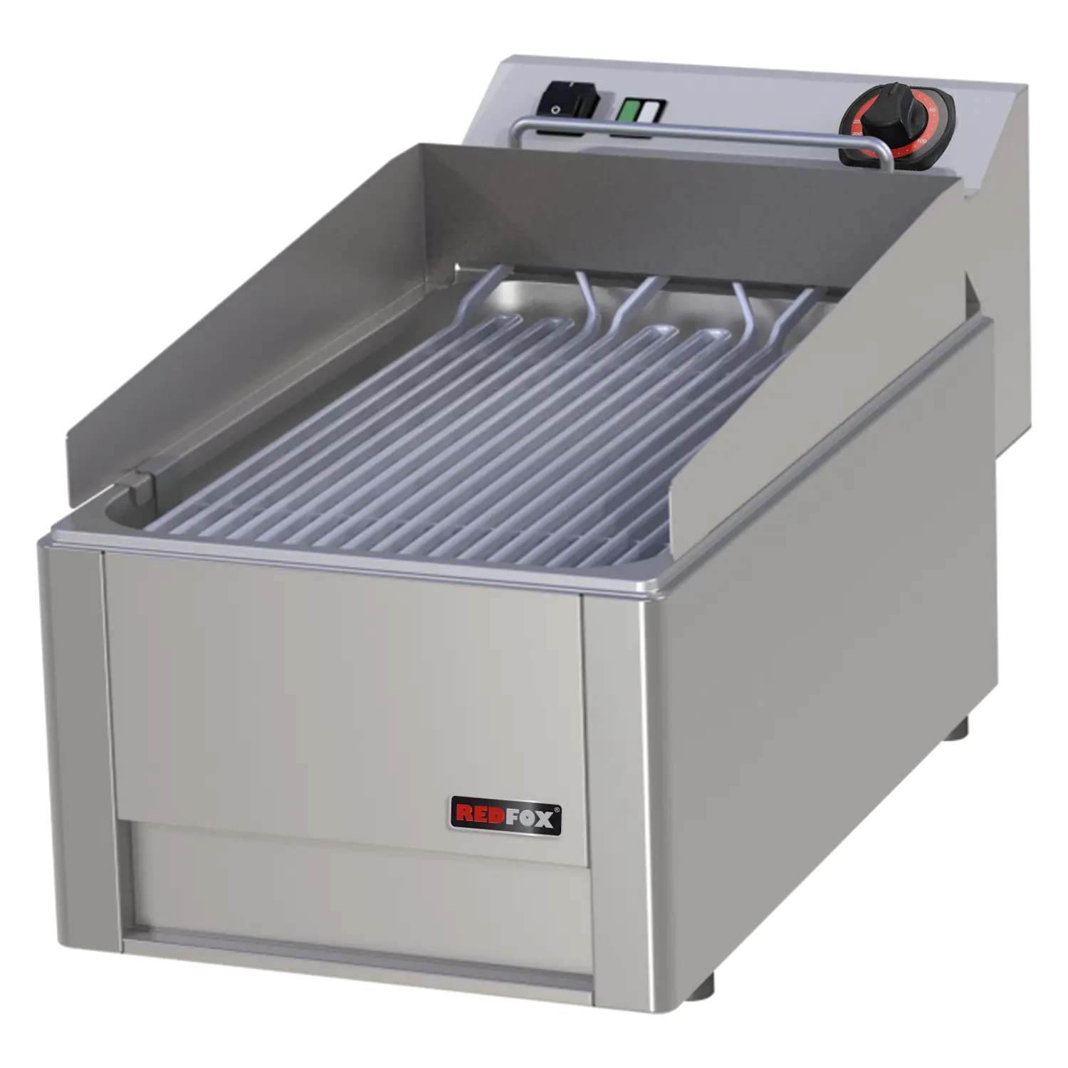 Gril électrique à eau chauffage direct 31x48 TOP 400 V | REDFOX - GV 30 ET