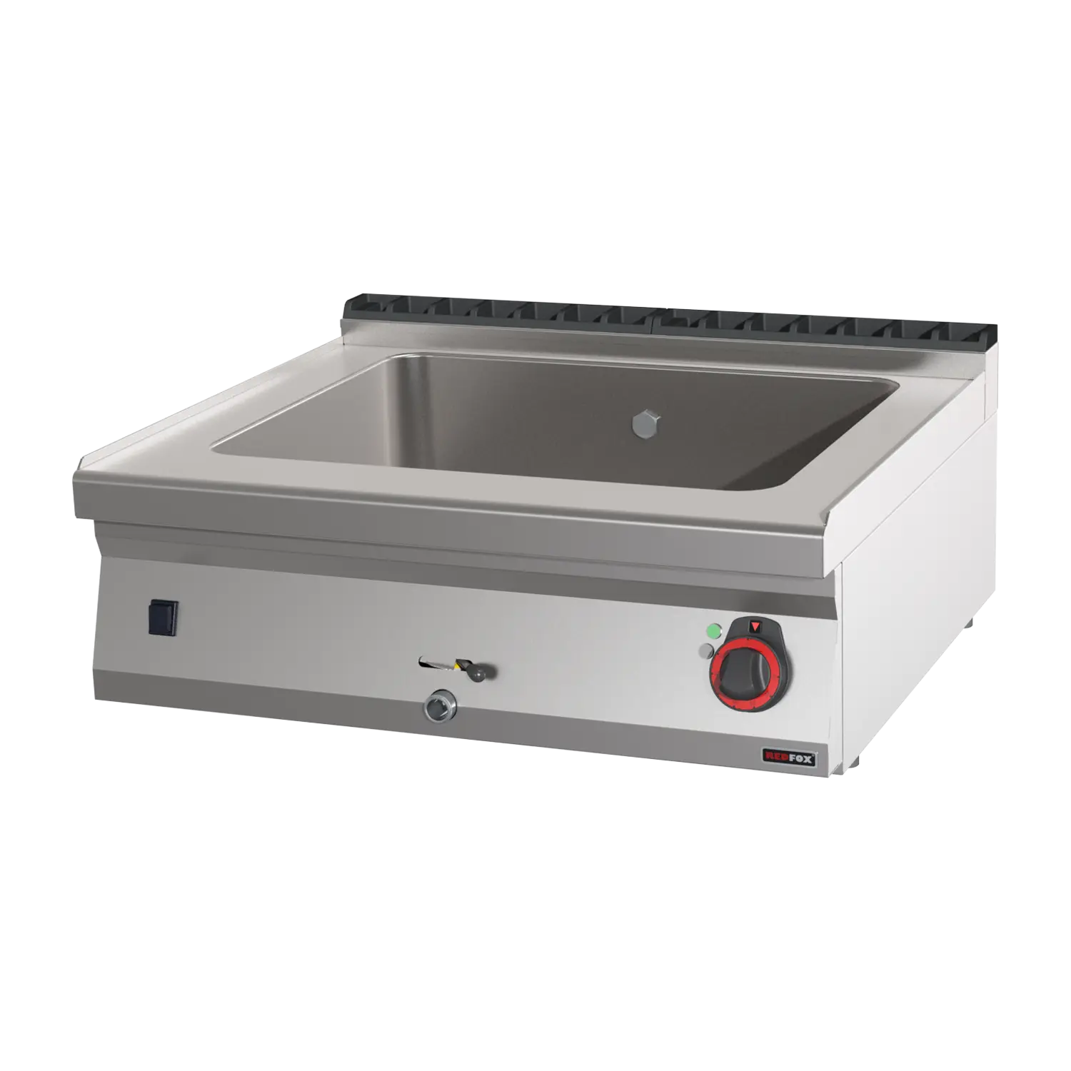 Bain marie  électrique GN 2/1 - 200 sans soubassement | REDFOX - BM 70/08 E