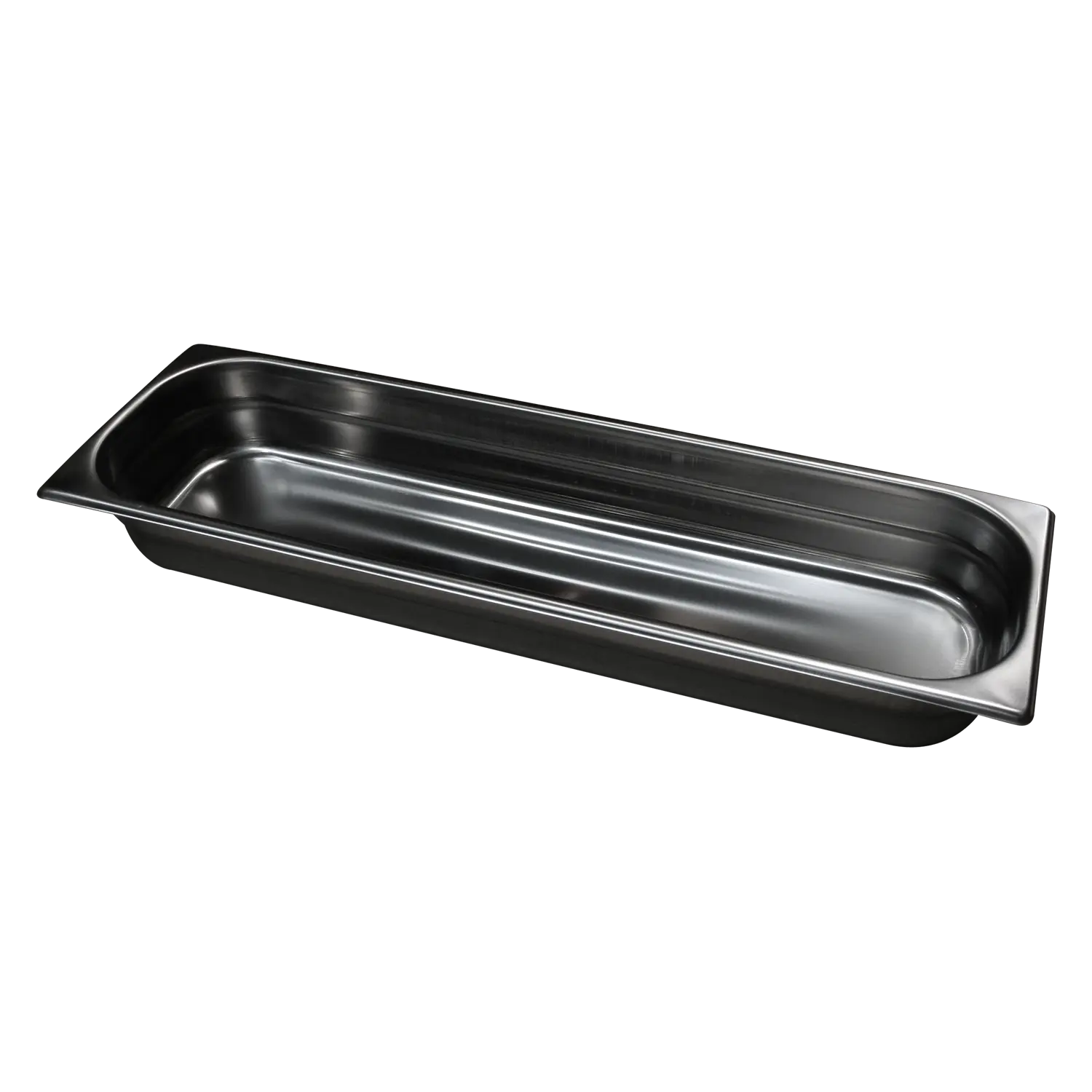 Bac gastronorme GN 2/4 - 40 poignées escamontables en inox | REDFOX - GN 2/4-40 U