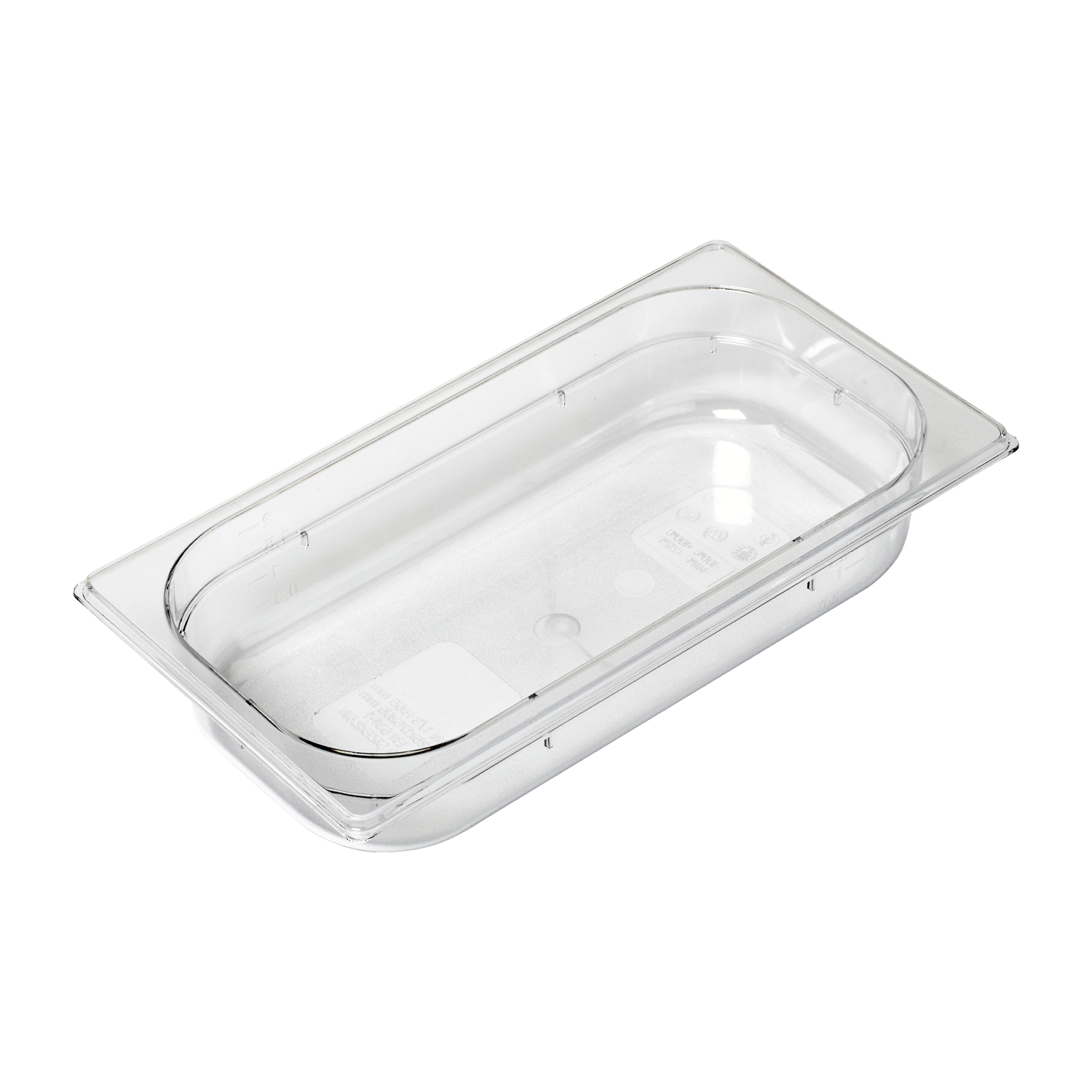 Bac gastronorme GN 1/3 - 65 en polycarbonate | REDFOX - GNP 1/3-65