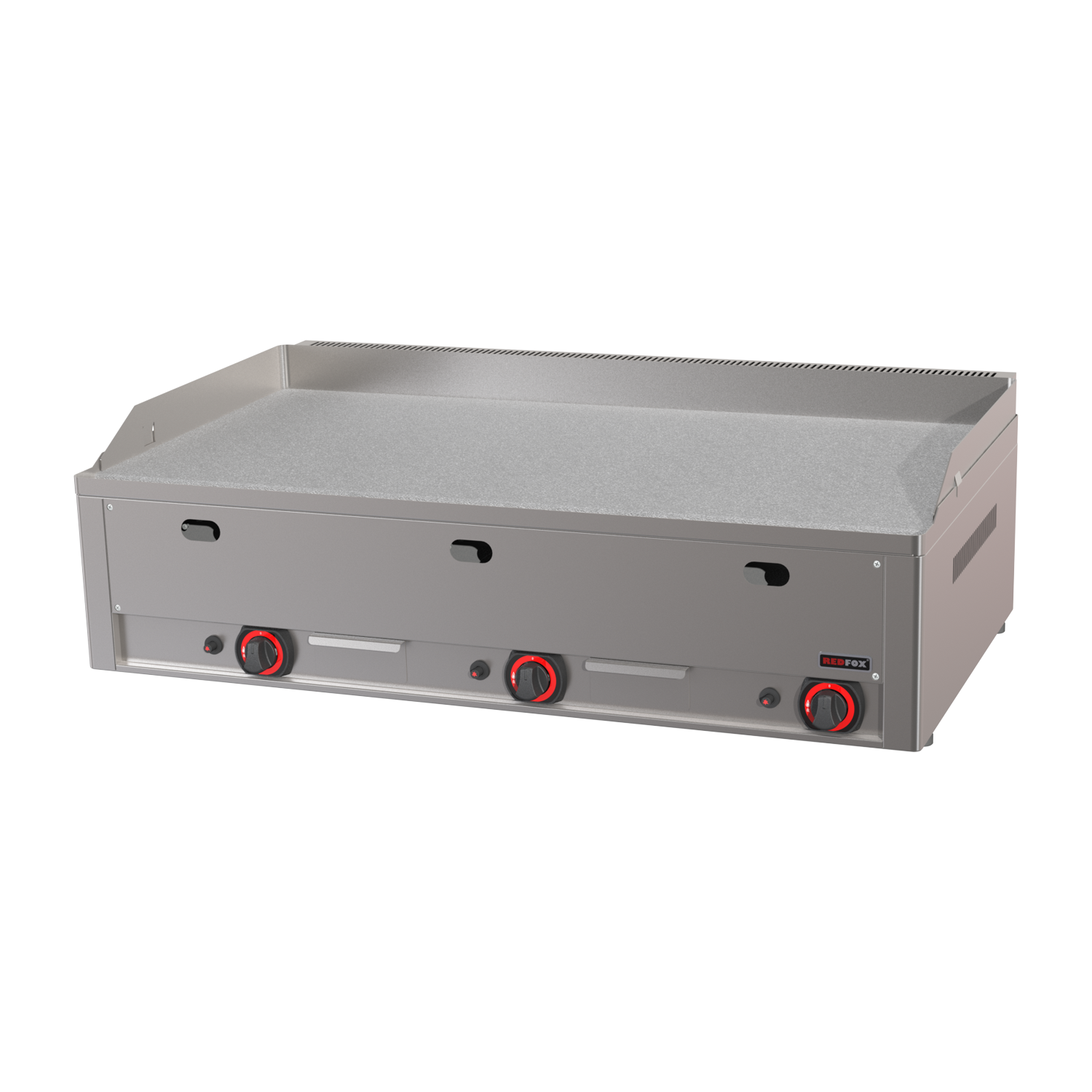 Plaque de cuisson 97x48 à gaz chrome durable lisse TOP | REDFOX - FTHC 90 G