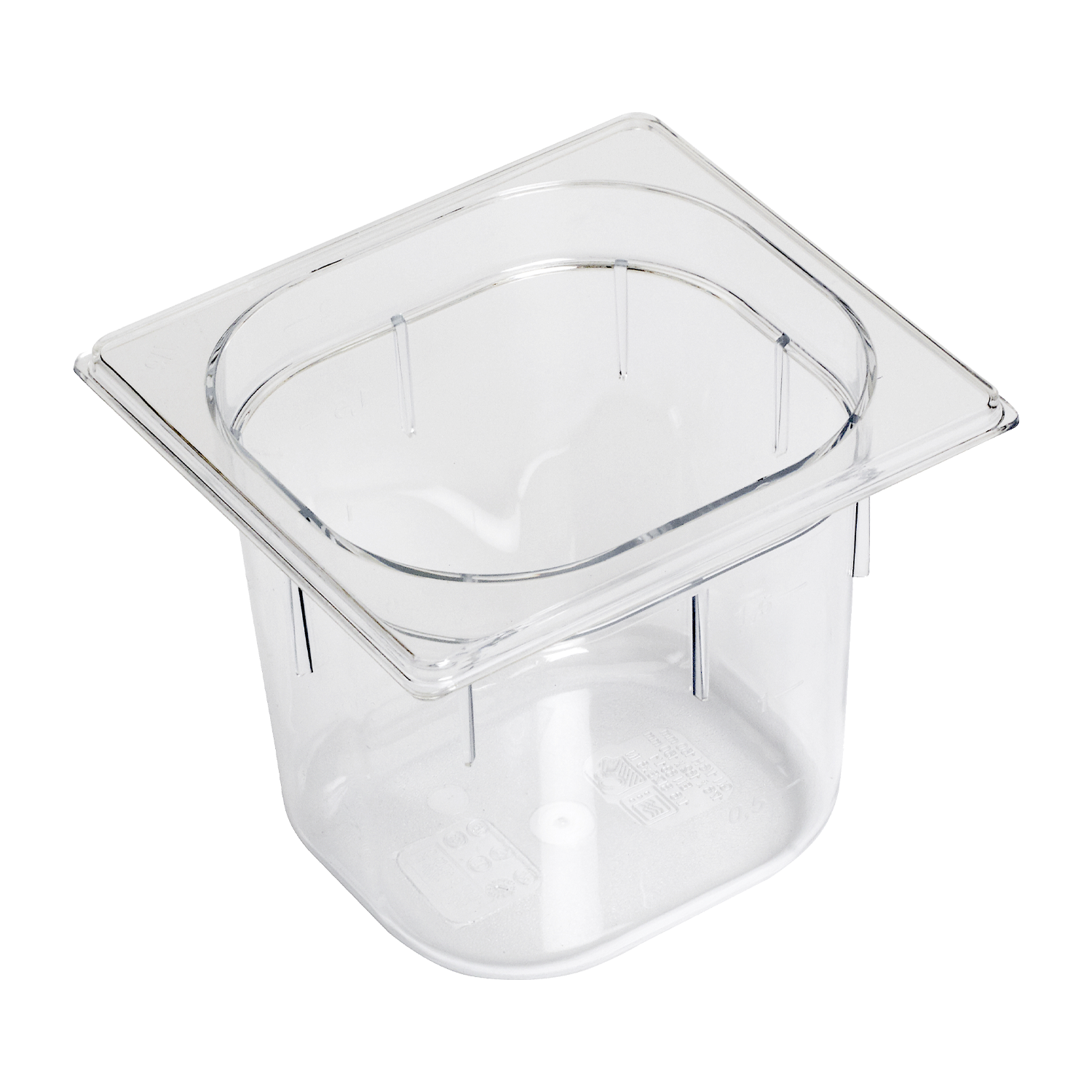 Bac gastronorme GN 1/6 - 150 en polycarbonate | REDFOX - GNP 1/6-150