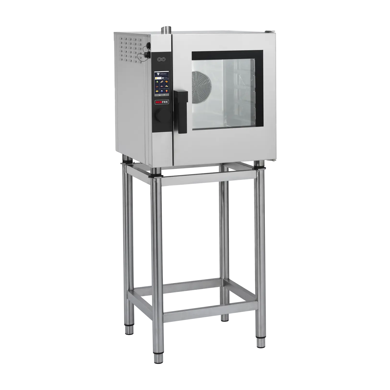 Four à convection électrique 5x GN 2/3 à injection 230 V | REDFOX - EPD 0523 E