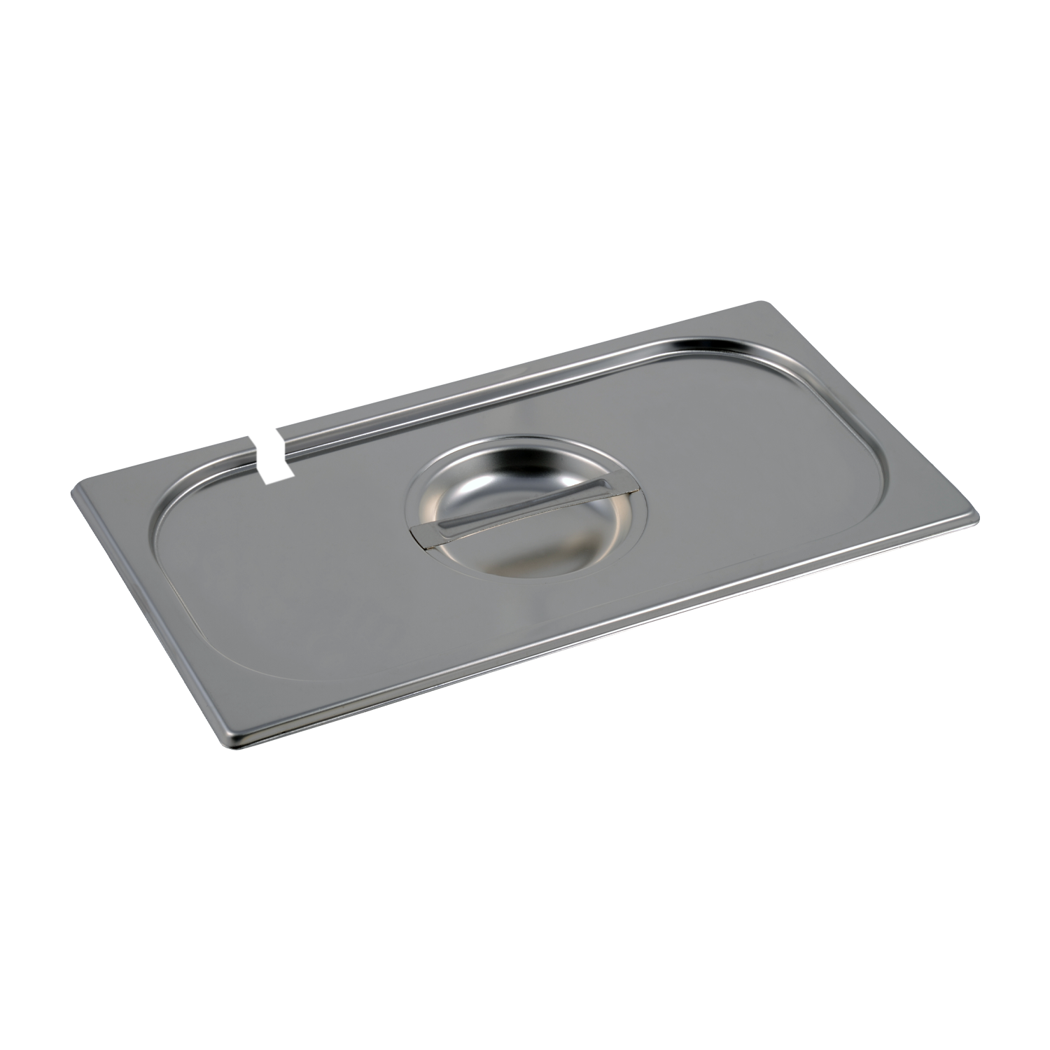 Couvercle GN 1/3 ouverture pour louche inox | REDFOX - VGN 1/3 N