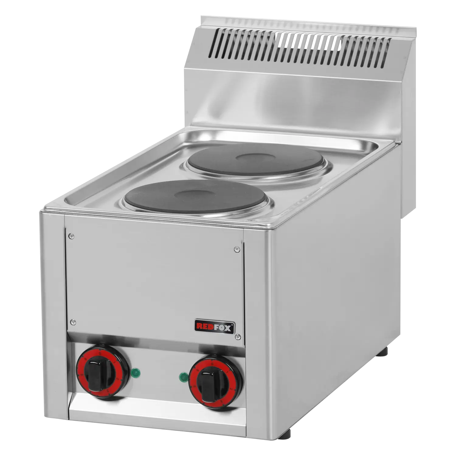 Fourneau électrique 2x feu sans soubassement 230 V | REDFOX - SP 30 EL