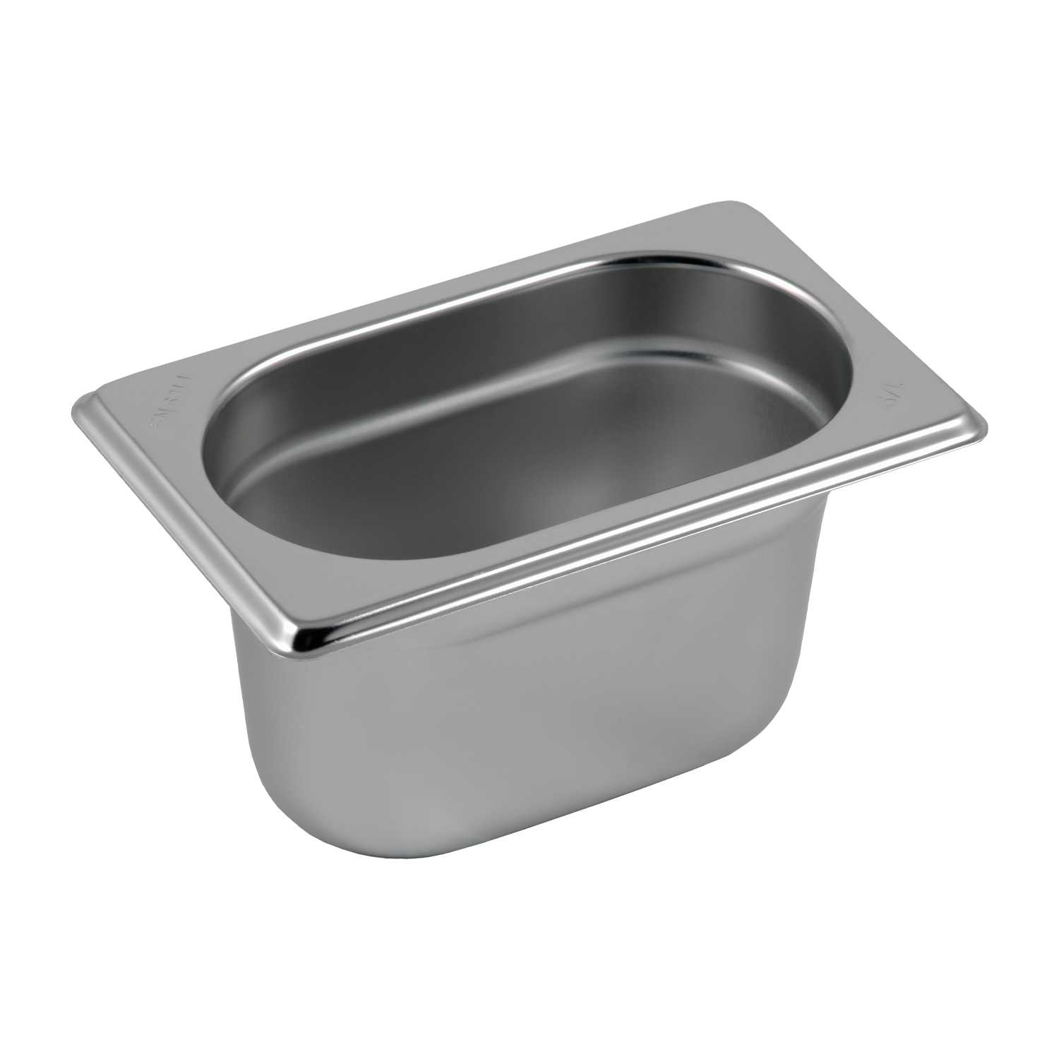 Bac gastronorme GN 1/9 - 100 en inox | REDFOX - GN 1/9-100