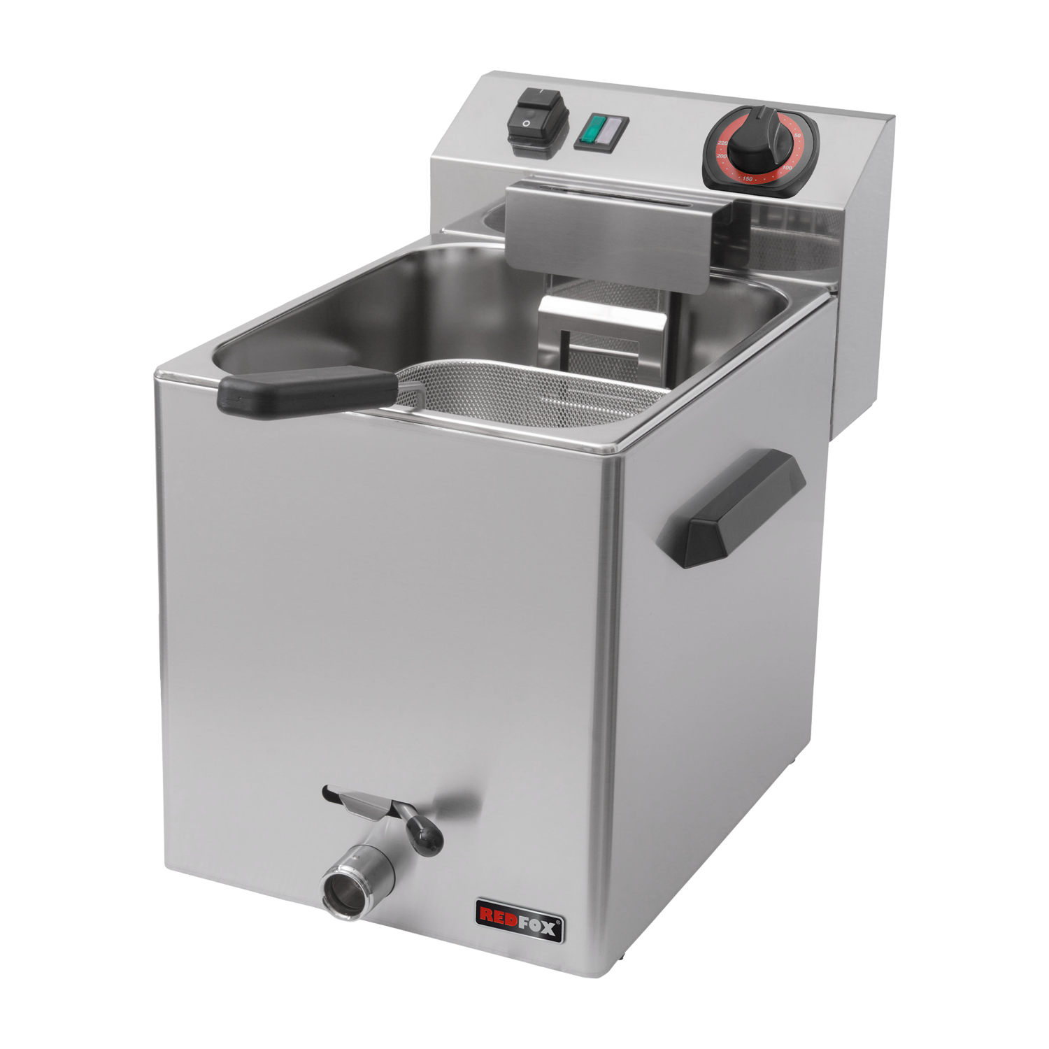 Cuiseur à pâtes électrique avec robinet de vidange 8 l TOP 230 V | REDFOX - VT 07 E/V