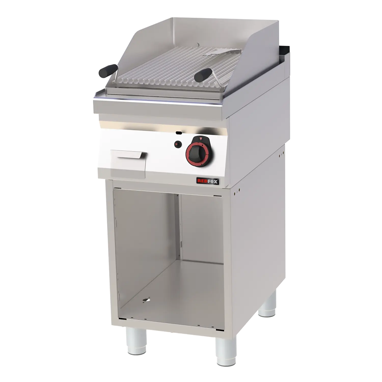 Grill pierre de lave à gaz 52x36 avec soubassement | REDFOX - GL 70/40 G