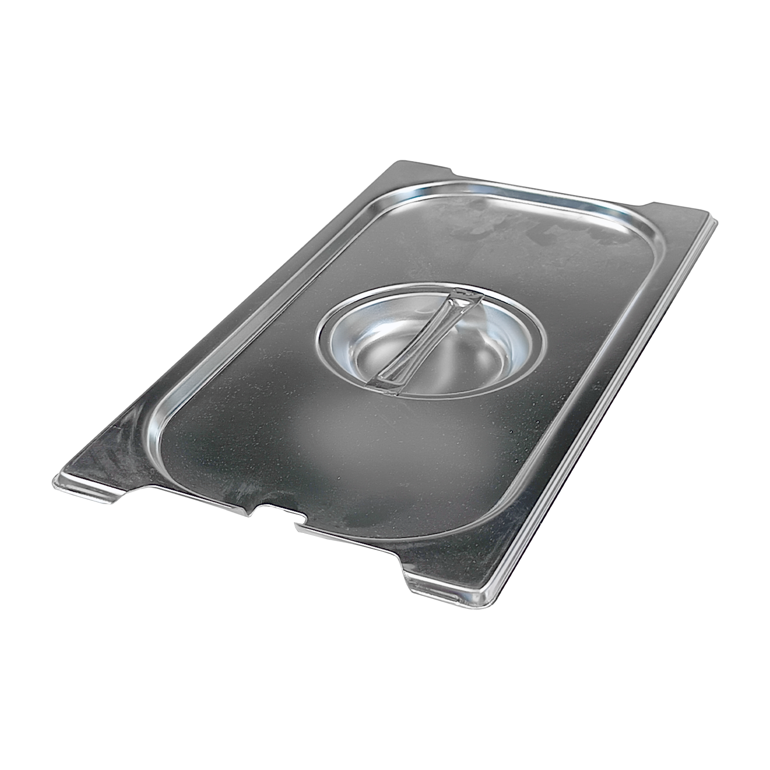 Couvercle GN 1/3 ouverture pour louche poignées escamontables inox | REDFOX - VGN 1/3 NU