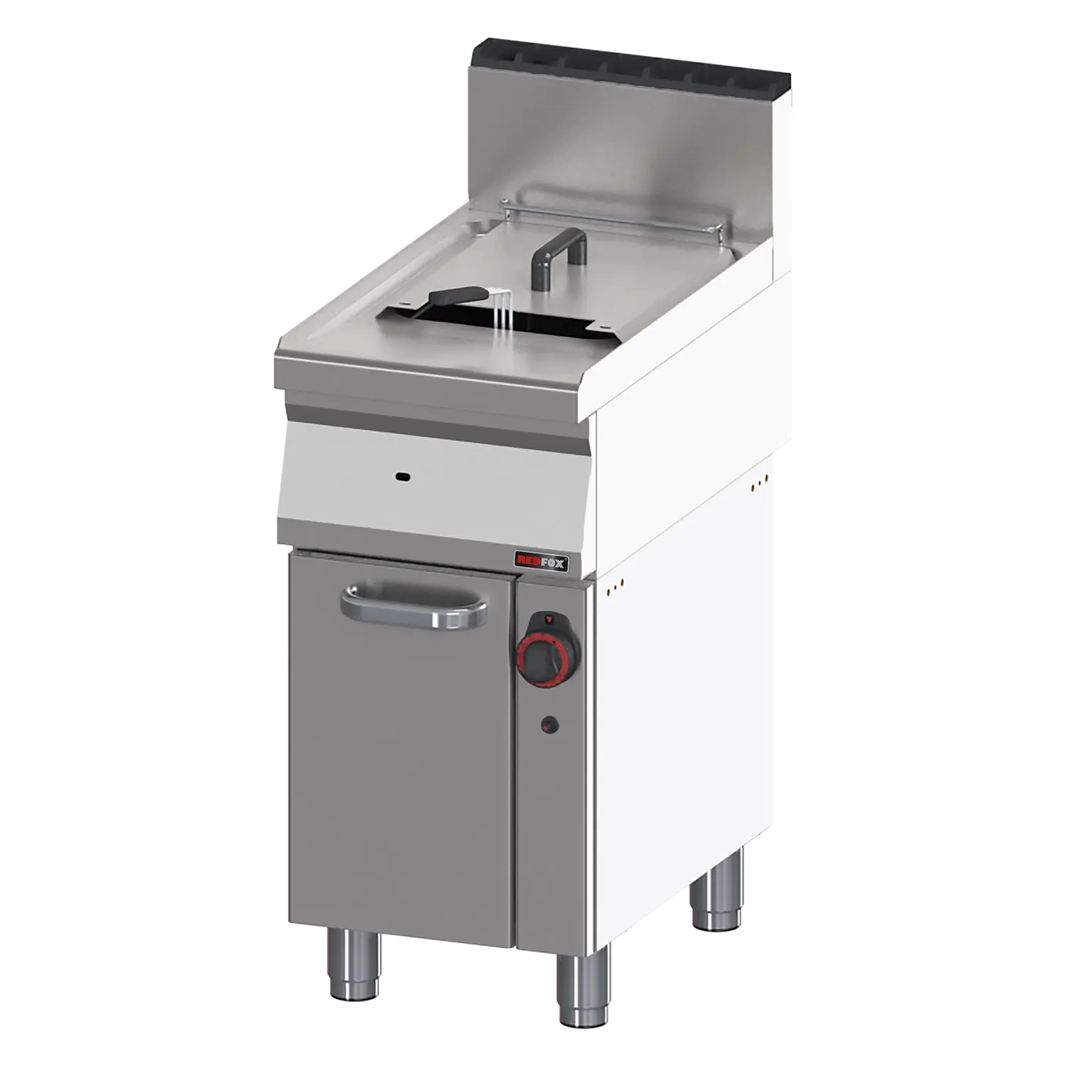 Friteuse à gaz 0,8 kW/l, 15 l avec soubassement | REDFOX - FE 70/40 G