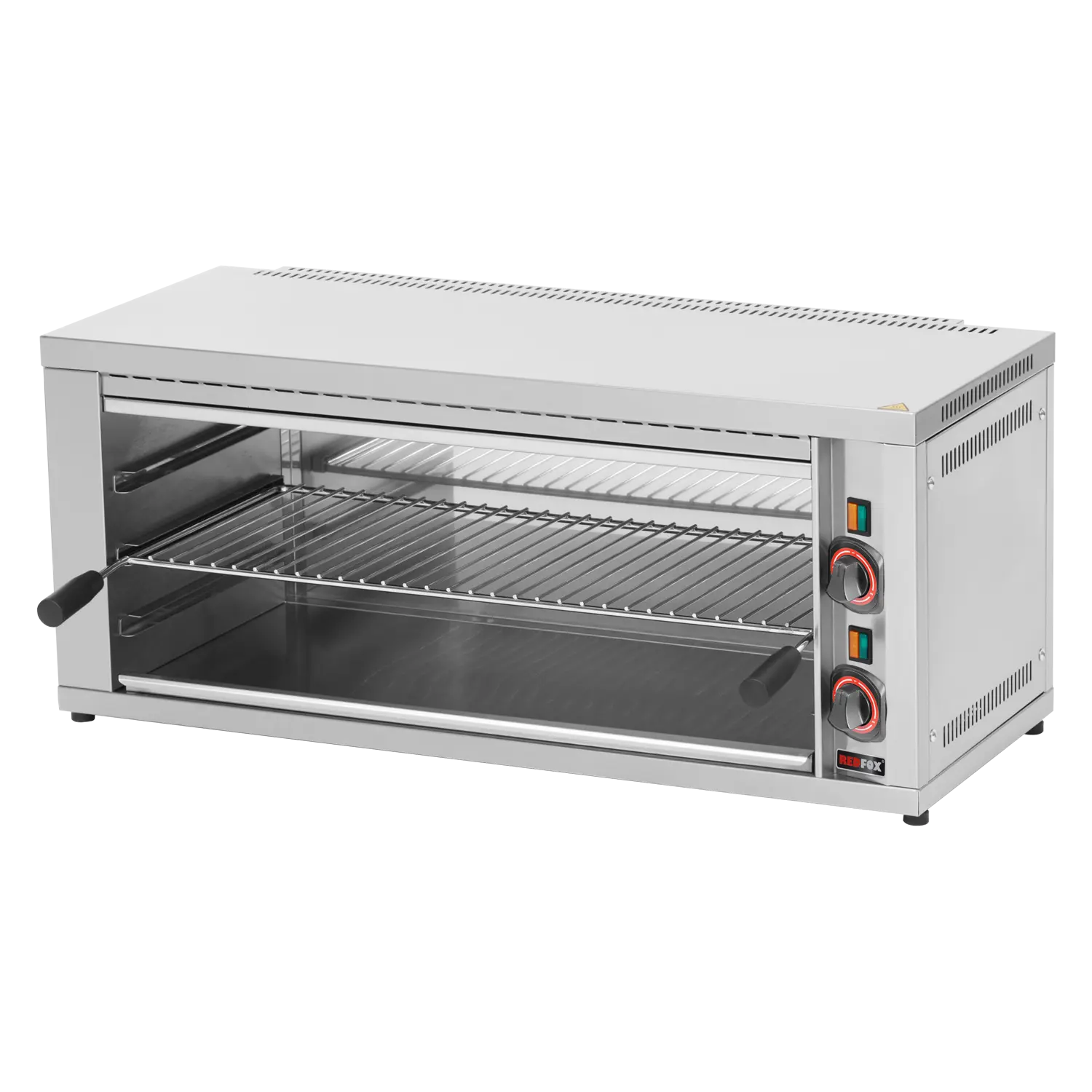 Salamandre manuel 2 éléments chauffants, grille fixe 400 V | REDFOX - SE 70 S