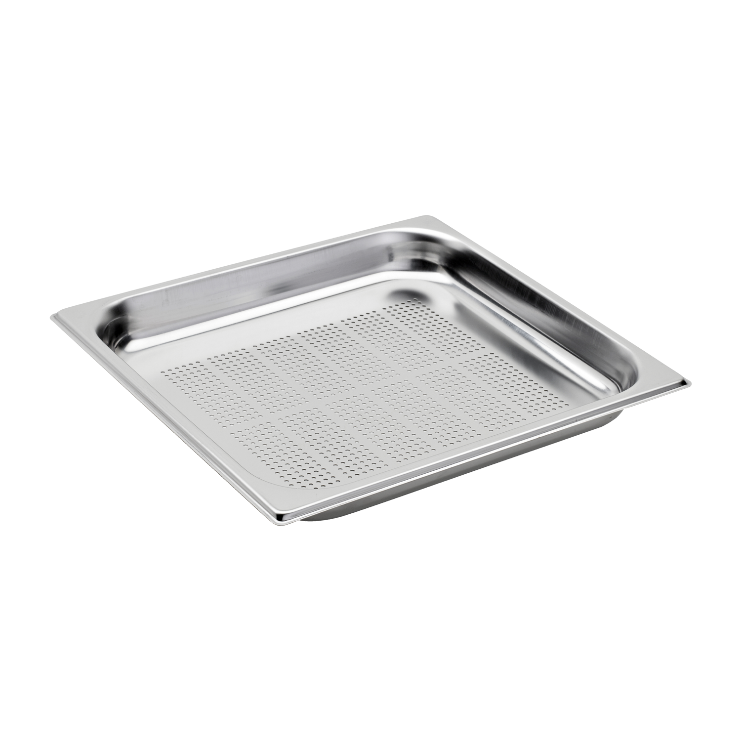 Bac gastronorme perforé GN 2/3 - 65 en inox | REDFOX - GND 2/3-65