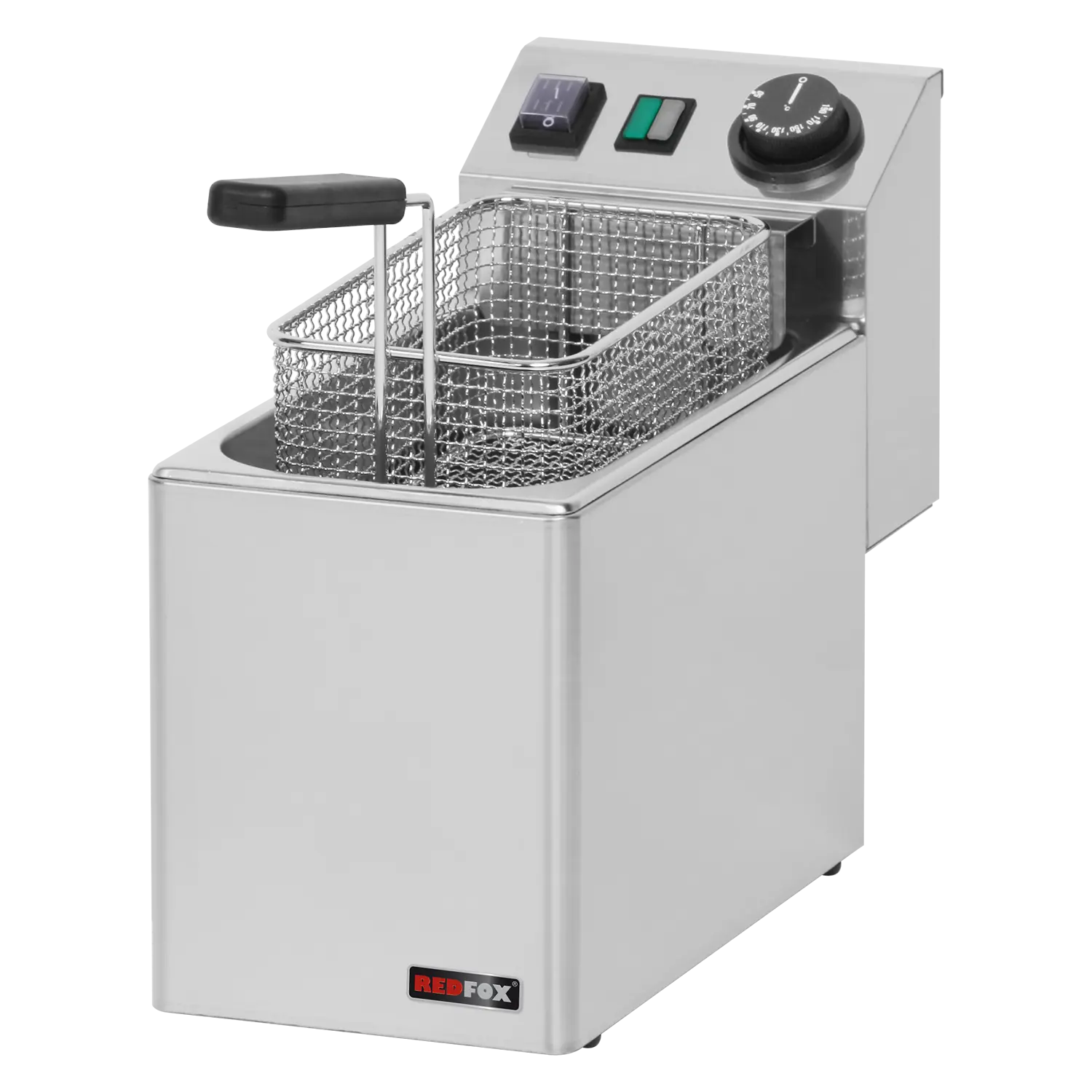 Friteuse électrique 0,42 kW/l, 5 l TOP 230 V | REDFOX - FE 04 E