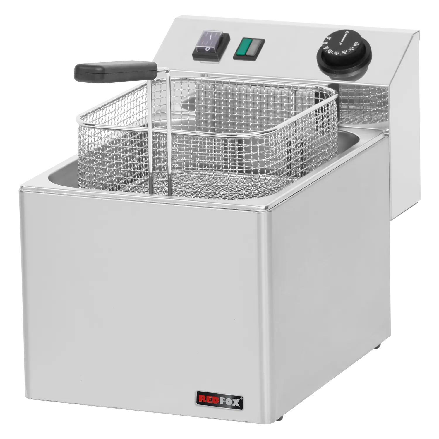 Friteuse électrique 0,38 kW/l, 8 l TOP 230 V | REDFOX - FE 07 E