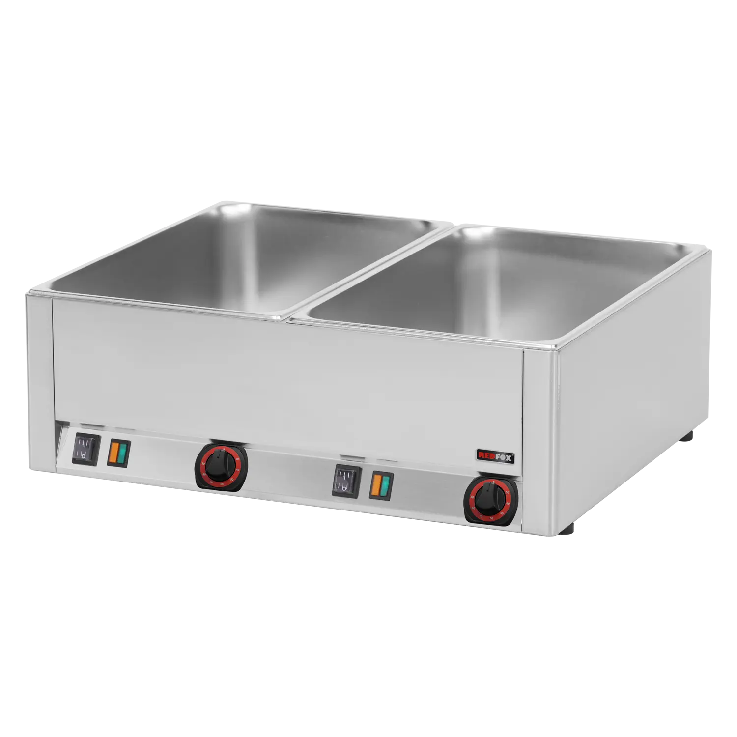 Bain marie  électrique 2x GN 1/1 - 150 TOP | REDFOX - BM 2115