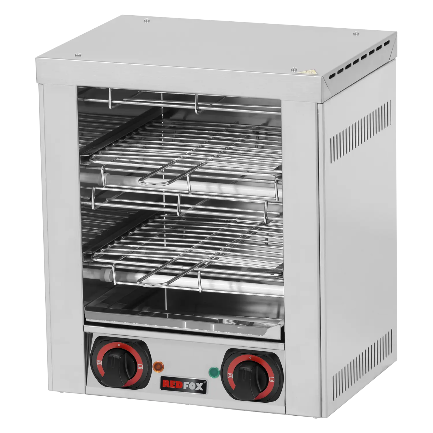 Toaster 4x pinces 2x grilles de grillades | REDFOX - TO 940 GH