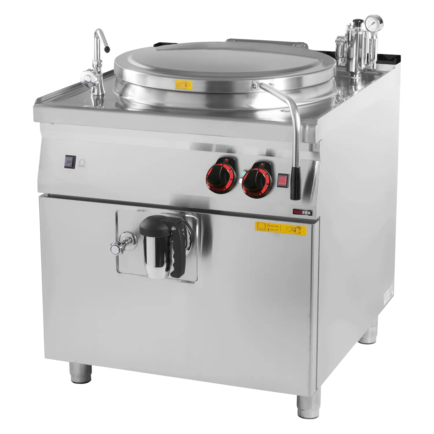 Marmite à gaz indirecte 100 l | REDFOX - BI 90/100 G