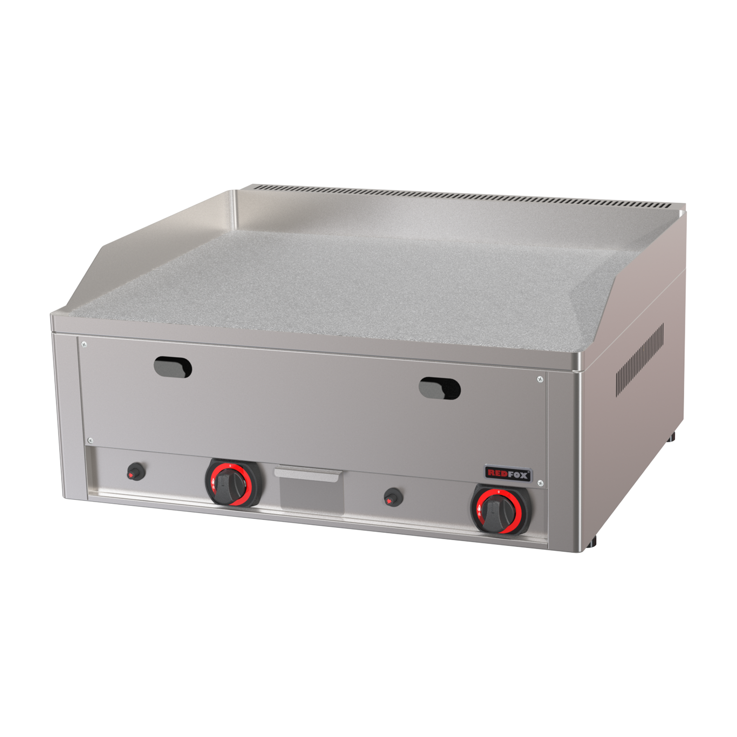 Plaque de cuisson 65x48 à gaz chrome durable lisse TOP | REDFOX - FTHC 60 G