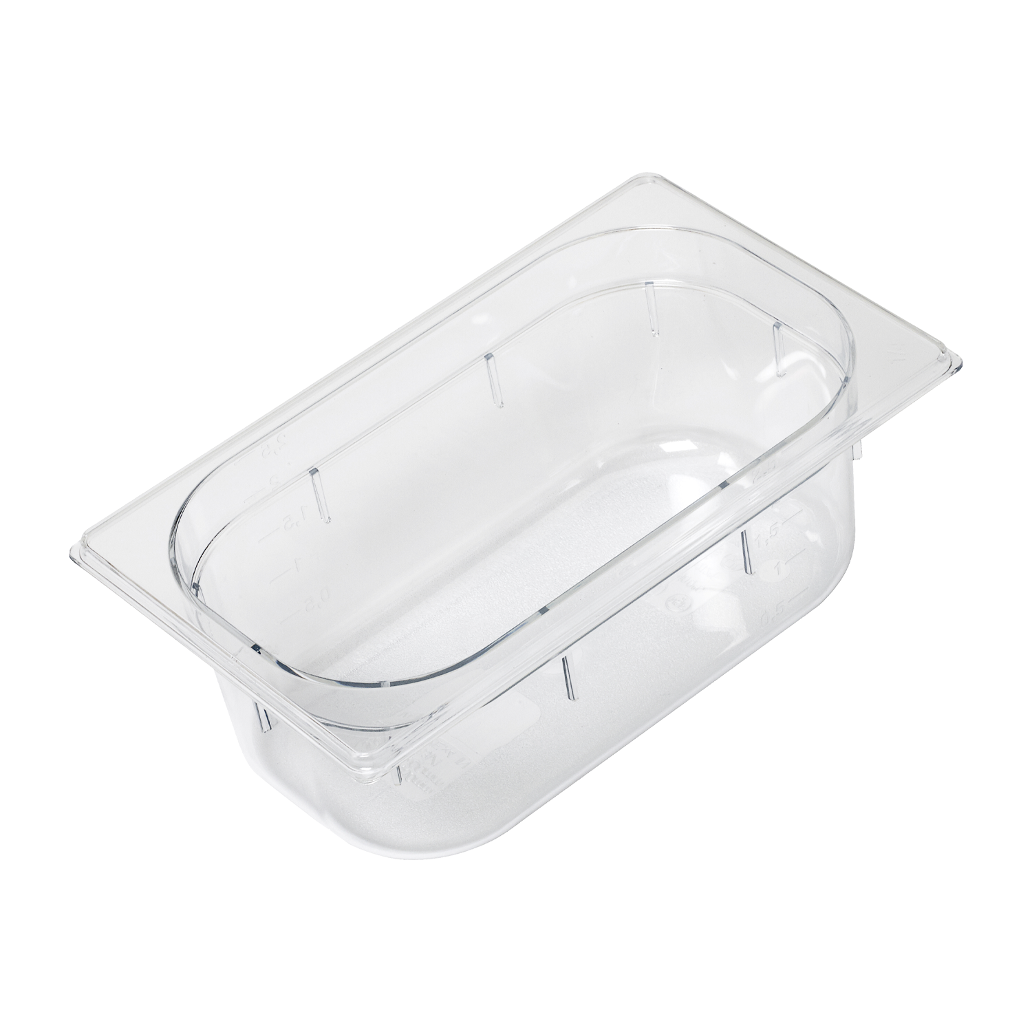Bac gastronorme GN 1/4 - 100 en polycarbonate | REDFOX - GNP 1/4-100