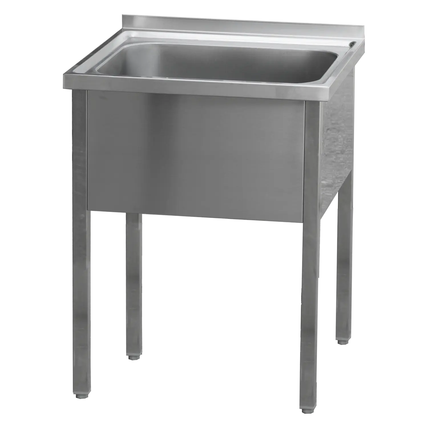 Table de lavage 70x60x90 - 1x évier 60x50x32 | REDFOX - MSJ 6007