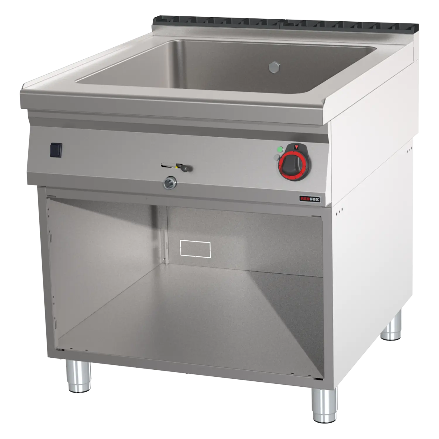 Bain marie  électrique GN 2/1 - 200 avec soubassement | REDFOX - BM 90/80 E