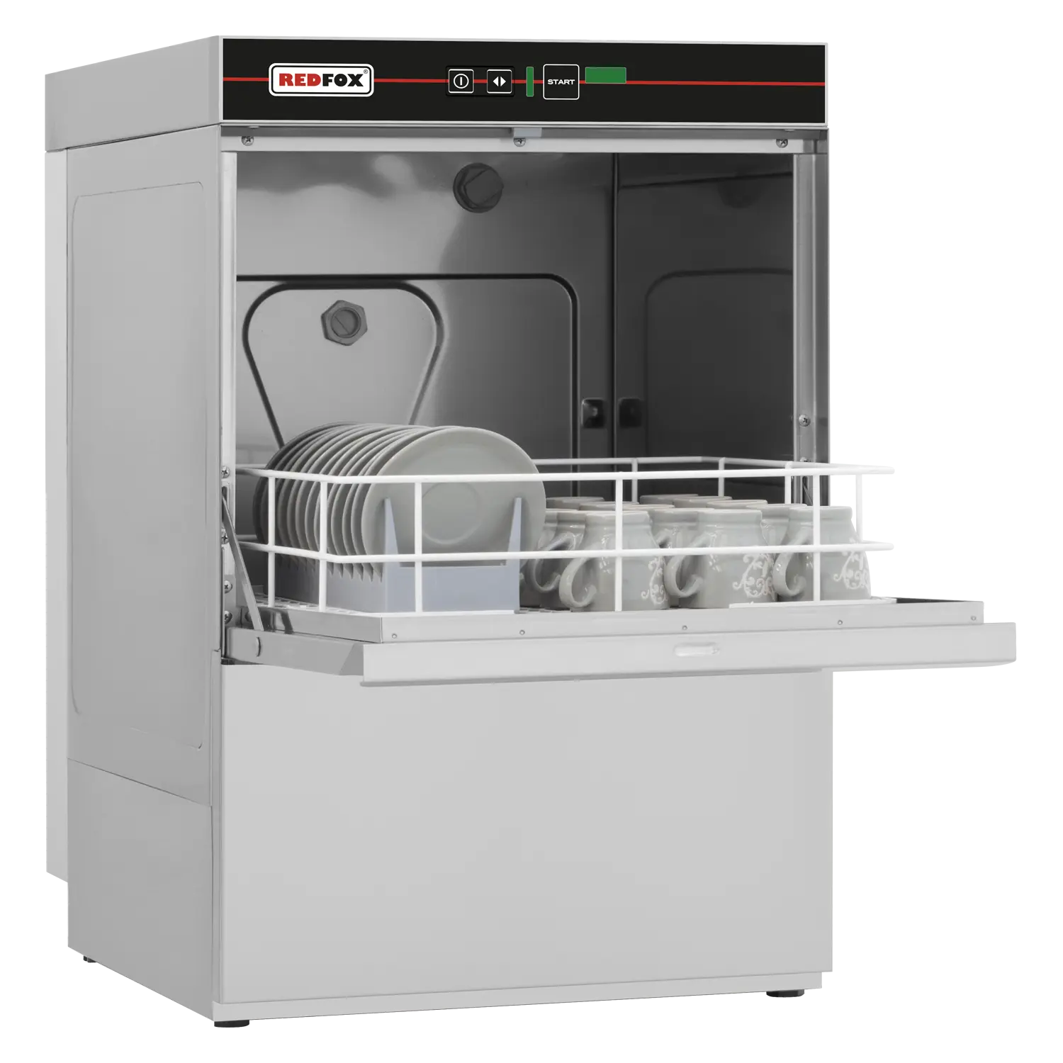 Lave-vaisselle frontal revêtement simple 39x39 - 230 V | REDFOX - QQI 42
