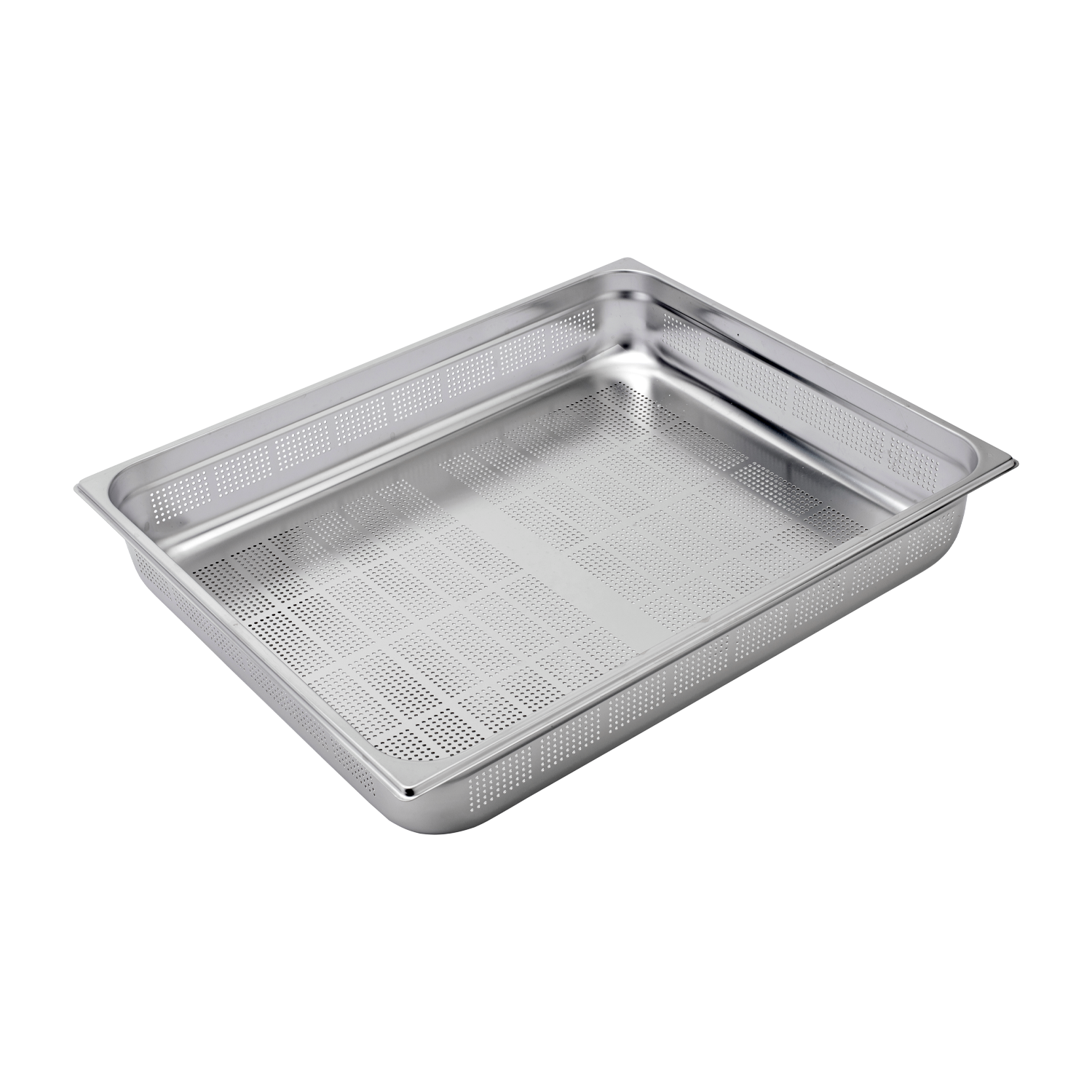 Bac gastronorme perforé GN 2/1 - 100 en inox | REDFOX - GND 2/1-100