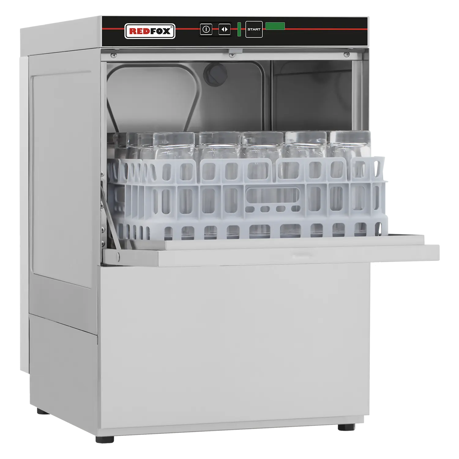 Lave-vaisselle frontal revêtement simple 35x35 - 230 V | REDFOX - QQI 37