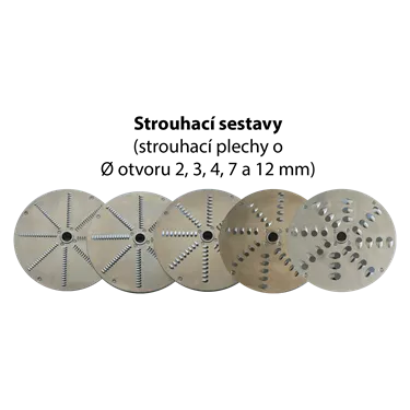 Shredding/grating disc 2 mm for V99S assembly | RM - DISK Z2 R