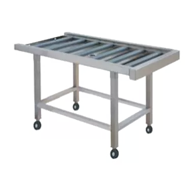 Straight roller unit with base and legs 115 cm | RM - CTS 166